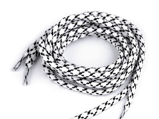Šnúrky do topánok a mikiny, dĺžka 130 cm, 2 ks