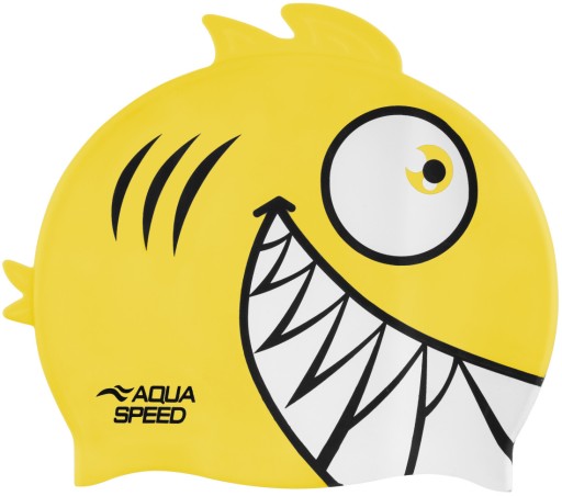 Detská plavecká čiapka AQUA SPEED Zoo Pirana