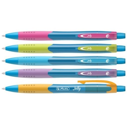 Herlitz JELLY modré gélové pero 0,7 mm