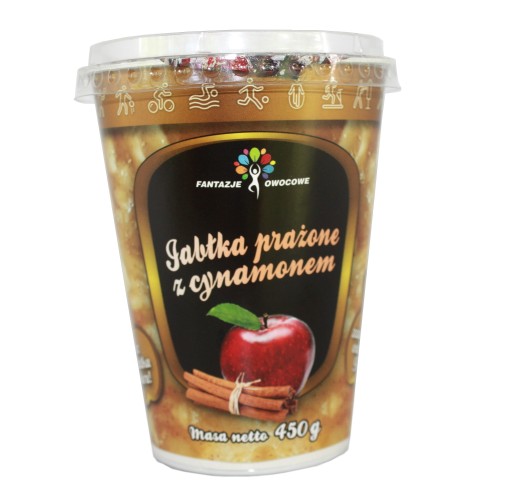 Pečené jablko so škoricou, bez pridaného cukru, 450 g