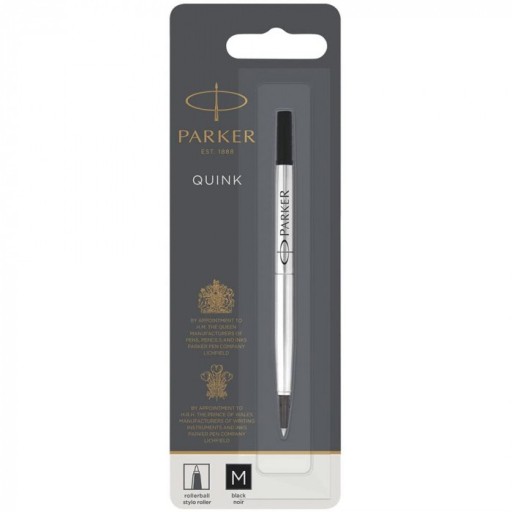 QUINK BLACK GUĽOVODOVÉ PERO REFILL M PARKER