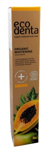 BIO BIELIACA ZUBNÁ PASTA S FLUORIDOM PAPAYA ALOE ECODENTA 75ml