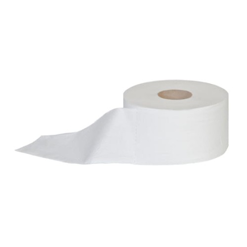 PRIEMYSELNÝ TOALETNÝ PAPIER VEĽKÁ ROLKA BIELA CELULÓZA VEĽKÁ ROLEČKA ČERVENÝ PLAST