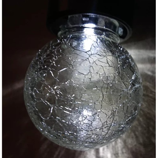 SLNEČNÁ ZÁHRADNÁ LAMPA Sklenená guľová závesná 5 cm LAMPOVÁ ZÁSADNÁ LAMPA