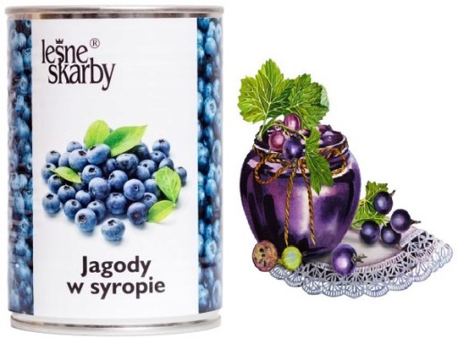 ČUČORIEKY V SIRUPE SVETLO Owoce Polskie 425ML