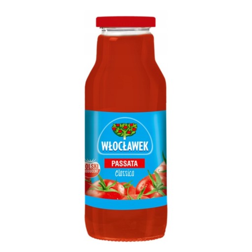 Paradajková passata Włocławek vo fľaši 560g