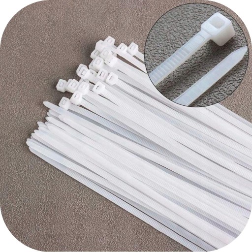 KÁBLOVÉ KONCOVKY BIELE TYP KÁBLOV TYPY 2,5x100 mm 100 ks