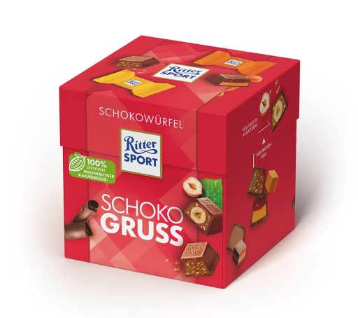 Ritter SPORT SCHOKO GRUSS z Nemecka