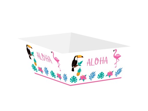 Aloha Hawaii boxy na chipsy a sladkosti, 4 ks