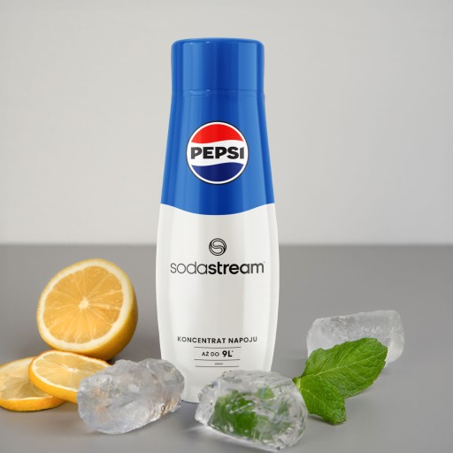 Sodastream Pepsi Cola sirupový koncentrát do vody sýtená šťava s príchuťou 440 ml