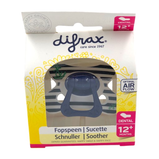 DIFRAX DENTAL cumlík 12+M, BIELY S NÁMORNÍCKYMI PRÚŽKAMI