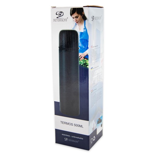 Vákuová termoska, nerezová, termohrnček, 500 ml