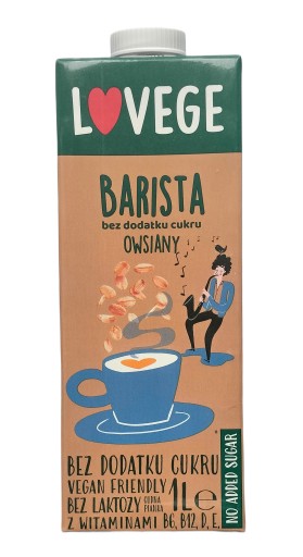 Lovege Barista Ovsené mlieko 1 L Sante