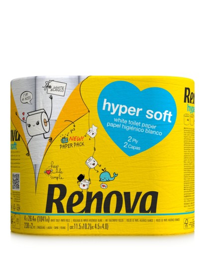 Toaletný papier Renova Hyper Soft 4R