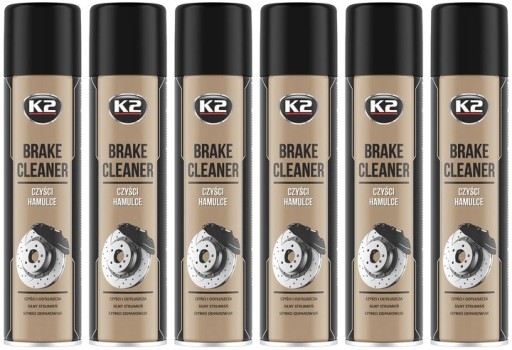 K2 BRZDOVÝ ČISTIČ - ČISTIČ KOTÚČOVÝCH BRZD 600ml