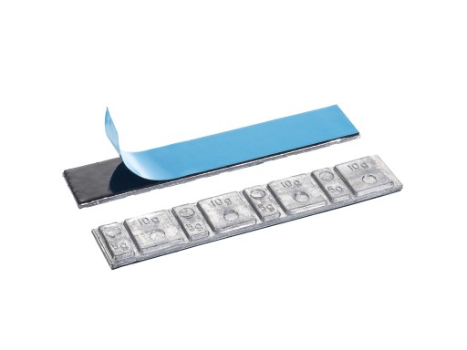 LEPENÉ OLOVA ZÁVAŽKY 5/10g ŠTÍHLY TIP TOP ALU