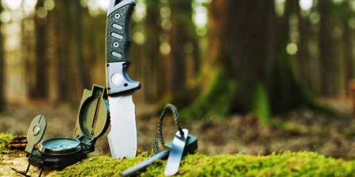 BSH - SURVIVAL TURISTICKÝ Nôž FINKA VYSOKO KVALITNÝ PEVNÝ OBAL