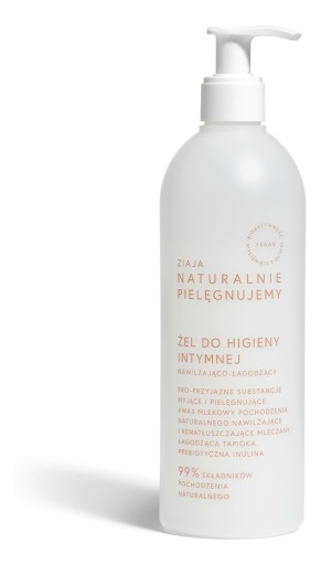 Ziaja Naturalnie Gél na intímnu hygienu 400 ml