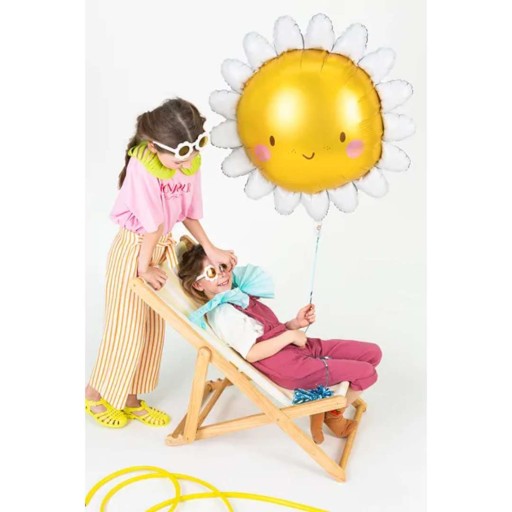 Fólia BALLOON SUN, smile, FLOWER, sunshine