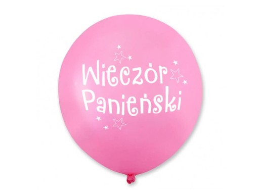 Ružové balóny 30 cm 5 ks hen party