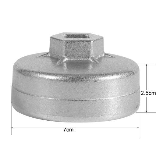 ZÁSUVKOVÉ KĽÚČE NA ZÁSUVKY OLEJOVÉHO FILTRA 65MM