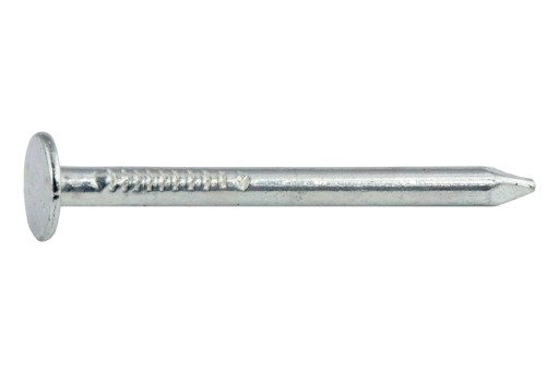 Biele pozinkované klince na strešnú plsť 3x25 0,5 kg