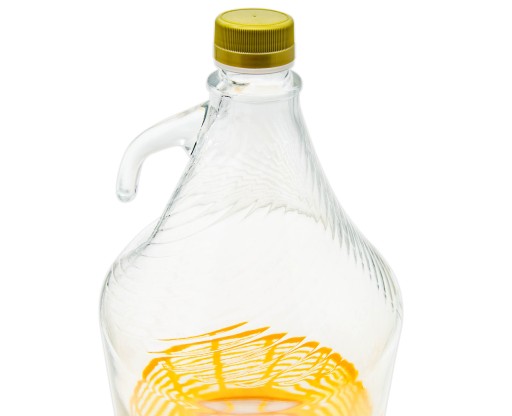 Balón LADY s uzáverom, fľaša vína v košíku, 5L