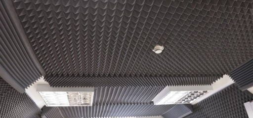 3D prémiový nástenný panel dekoratívny šedý grafitová huba redukcia dozvuku 5 cm