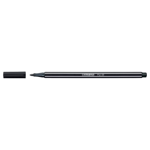 Čierna fixka STABILO PEN 68 fix