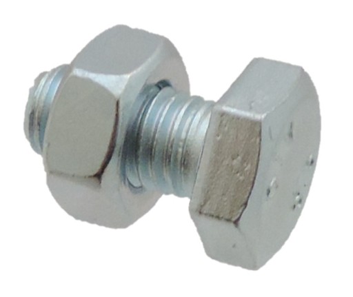 SKRUTKY M10X20 SKRUTKA ŠESTHRANNÁ POZINKOVANÁ + matica M10 20 kusov
