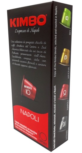 Kimbo Espresso 10 Napoli 10 kapsúl Nespresso