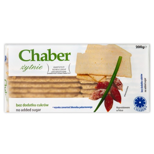 Chaber ražný knäckebrot bez cukru 200 g
