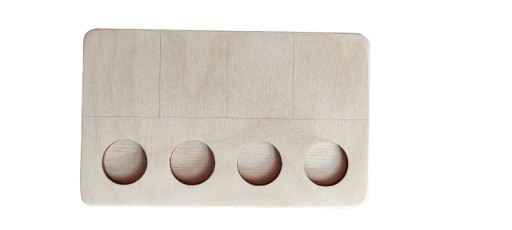 Senzorický základ, triedič farieb, puzzle 4