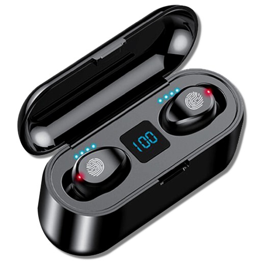 BEZDRÔTOVÉ SLÚCHADLÁ DO UŠÍ POWERBANK