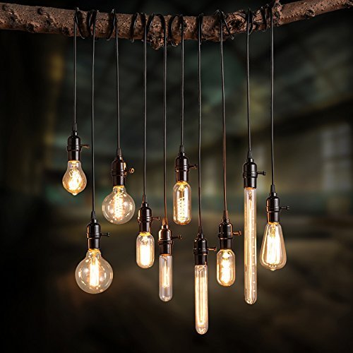 E27 dekoratívna retro Edison guľová žiarovka 60W akcentačné svetlo