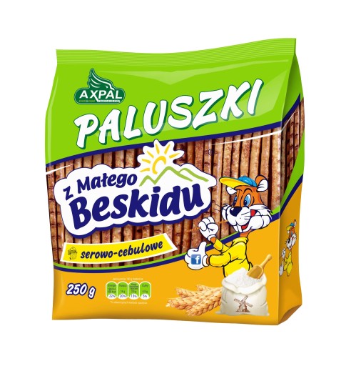 Axpal Tyčinky syra a cibule z Malých Beskýd 250g