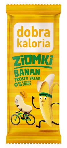 Ziomki Banana kešu oriešková tyčinka 32g DOBRÉ KALÓRIE