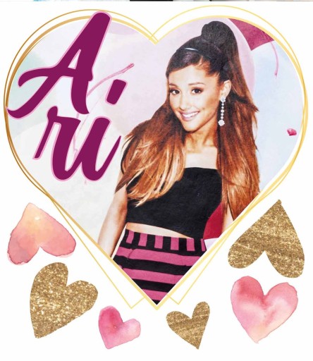 Nálepka na stenu Ariana Grande