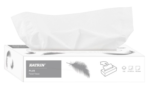 Katrin 11797 hygienické utierky 100 ks - mäkké, dvojvrstvové, bal.