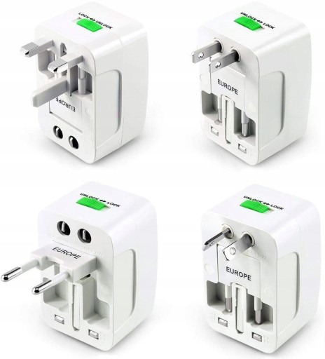 SIEŤOVÝ ADAPTÉR ZÁSUVOVÝ ADAPTÉR USA UK EÚ
