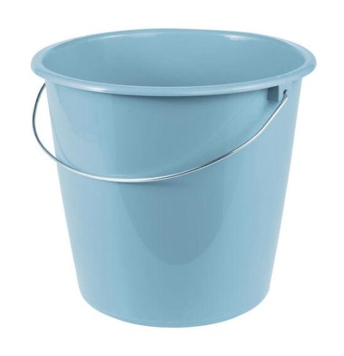 Plastové vedro so stupnicou 10L Modré vedro