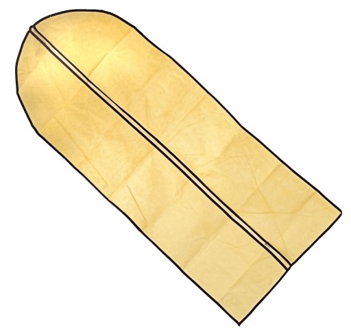 POUZDRO NA OBLEČENIE ODEVNÝ OBLEK PLÁŠŤ ŠATY VEĽKÉ 60X135CM