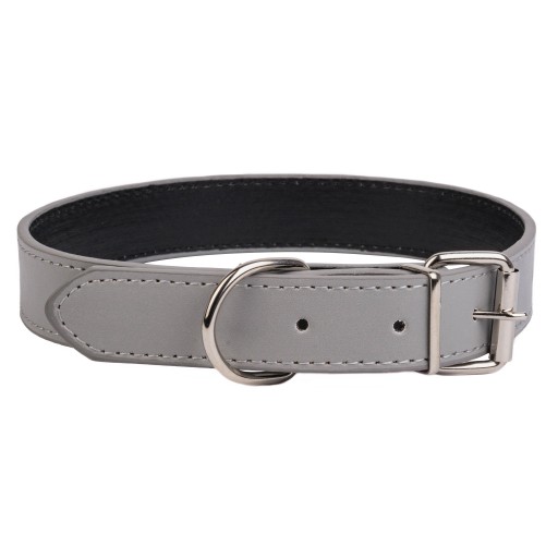Obojok pre malého psíka SILVER BUCKLE farby 44cm M