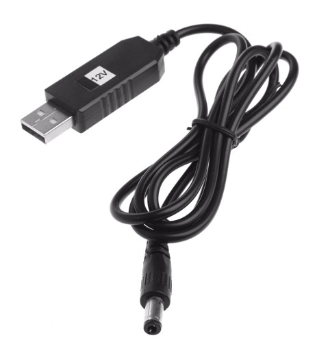 906 USB konvertor napätia DC zástrčka 2,1 x 5,5 mm