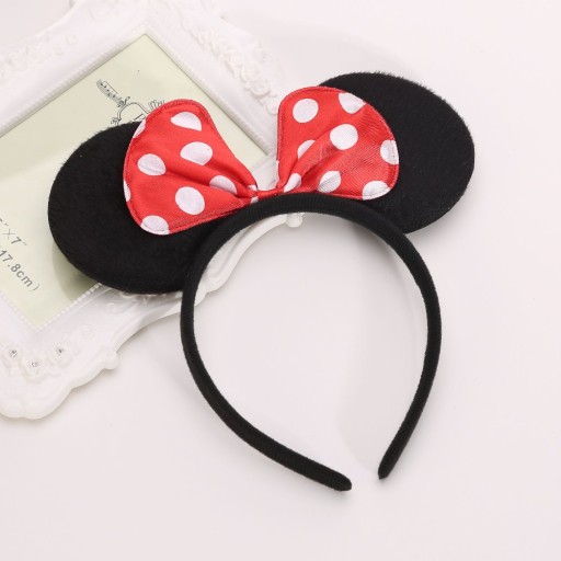 Čelenka Mickey Minnie Mouse s mašľou