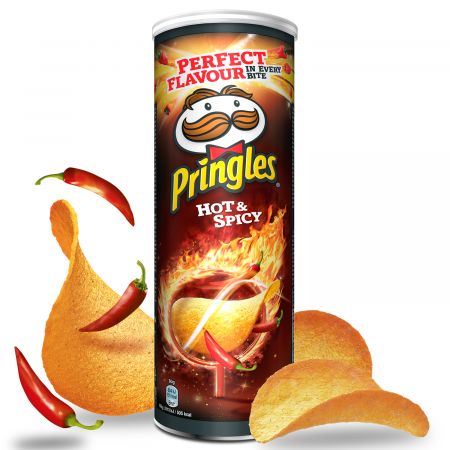 Pringles Hot & Spicy 165 g
