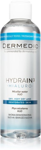 DERMEDIC HYDRAIN3 HIALURO Liquid 200 ml Micelárka 06