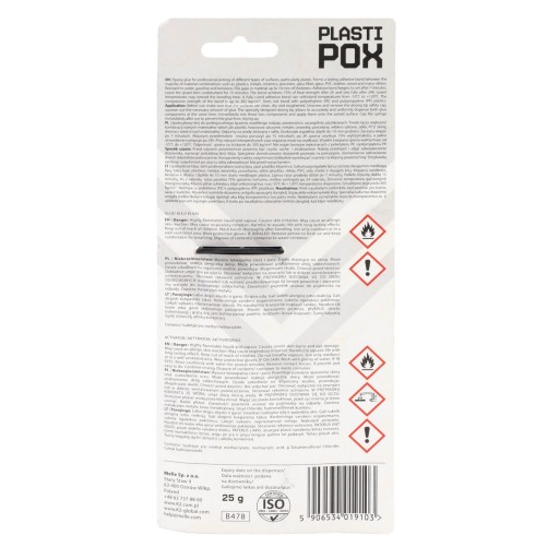 Plastové lepidlo na kov K2 Plastipox 25g