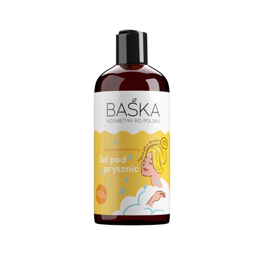 BAŚKA SPRCHOVÝ GÉL 500ML JOGURT A MLIEKO