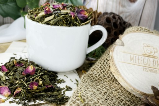 Zelený čaj EARL GREY ROSE AND CITRÓN 50G